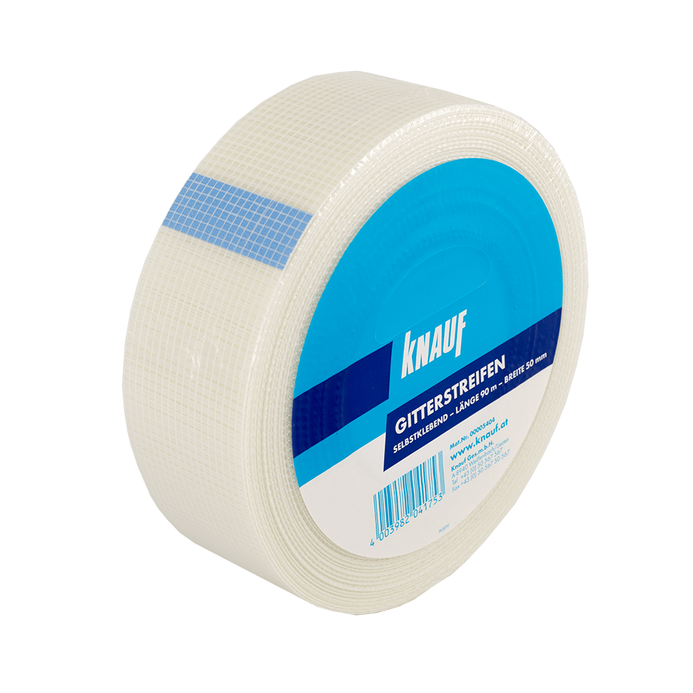 Bandă armare autoadezivă Knauf pentru armare rosturi, 50 mm x 20 ml