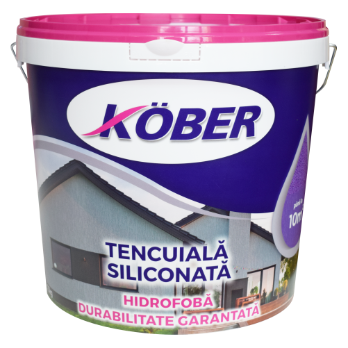 Tencuială decorativă  Kober Profesional structurată scoarță de copac cu silicon, 1.5 mm, 25 kg