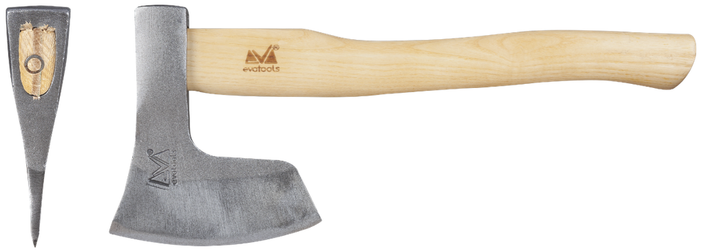 Topor forjat tip Românesc 1.2 kg, coadă lemn 700 mm