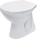 Vas WC monobloc Cersanit President P20, evacuare verticală