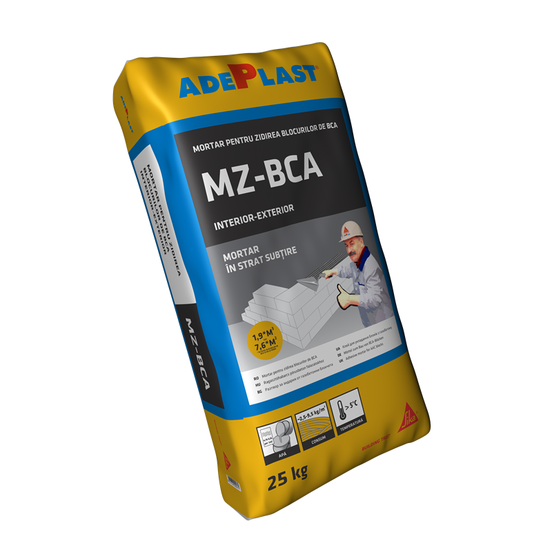 Adeziv BCA, Adeplast MZ - bca 25 kg/sac