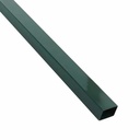 Stâlp gard vopsit verde, RAL 6005 60x40x2.5 mm, 2.5 m