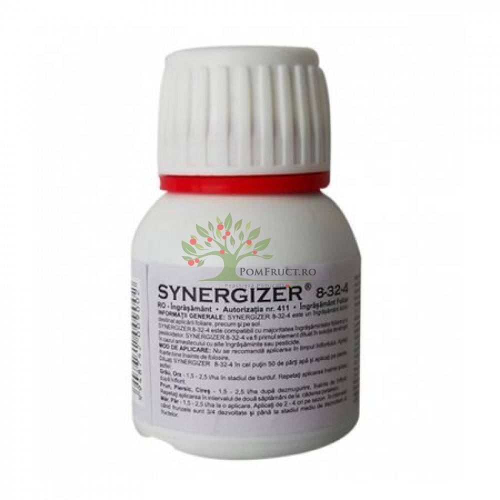 Fertilizant foliar complex Synergizer 8-32-4, 50ml