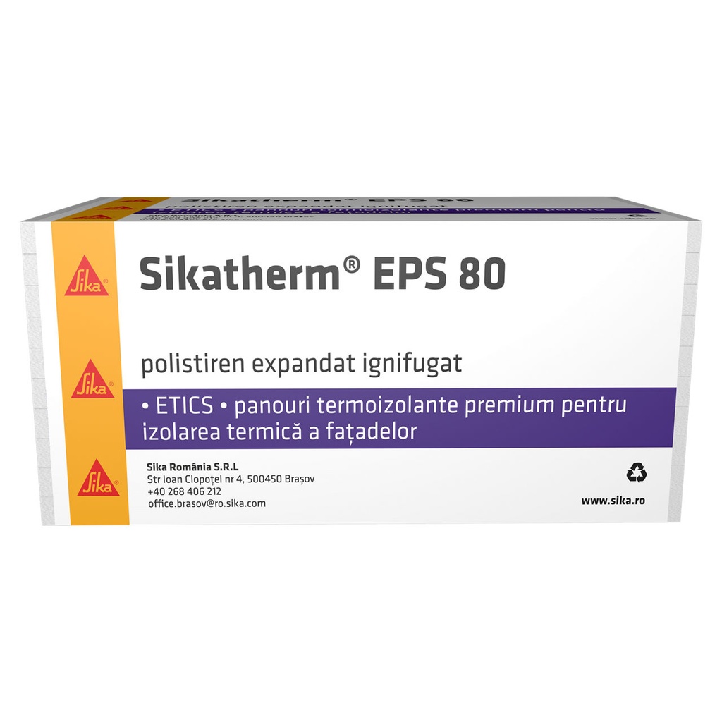 Polistiren expandat Sika 3 cm, EPS 80