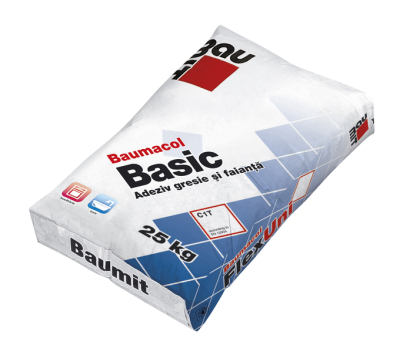 Baumit Baumacol Basic, adeziv gresie și faianță, interior 25 kg