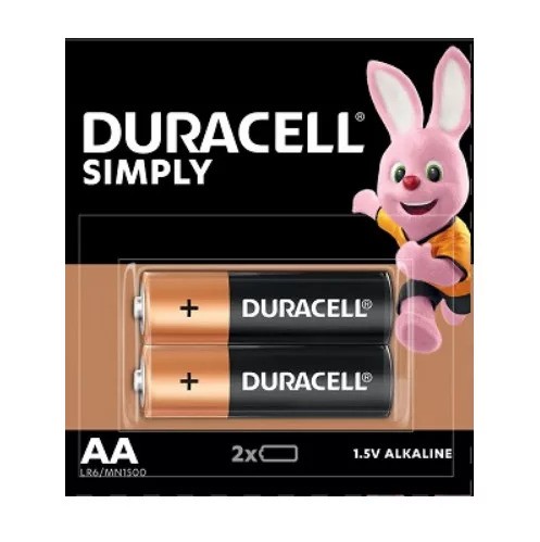 Baterii DURACELL Basic AA, HBDC, 2 buc