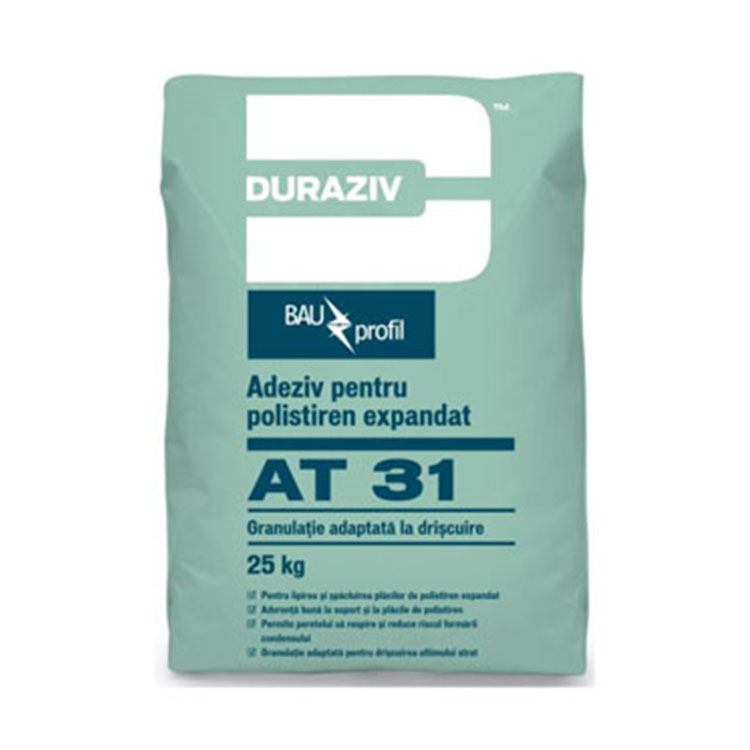 DURAZIV AT 31 Plus adeziv si masă de spaclu pentru polistiren expandat cu fibre de armare