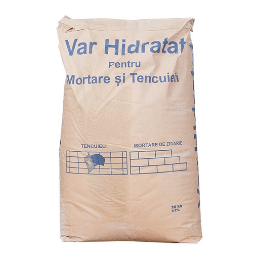 [P003495] Var hidratat Carmeuse pentru mortare și tencuieli, 20 kg