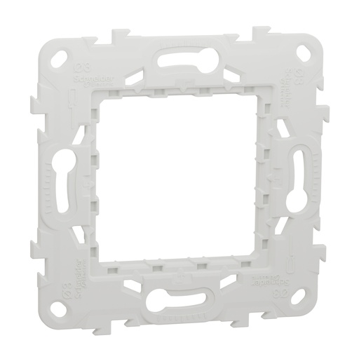 [P005182] Suport ramă Schneider NU7002P Unica aparataj modular pentru 2 module