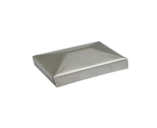 [P007442] Capac stâlp din tablă, 40x30 mm