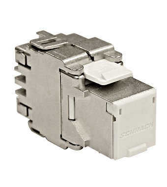 [P008748] Modul RJ45 ecranat, Cat 5e, TOOLLESS LINE Schrack