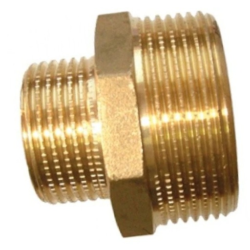 [P005632] Niplu alamă redus 3/4”x1/2''