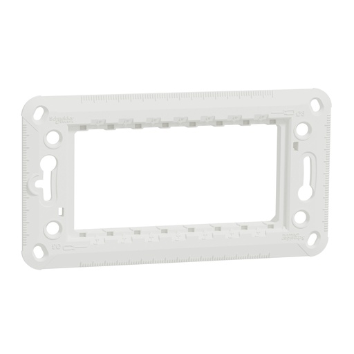 [P002955] Suport ramă Schneider NU7104P Unica aparataj modular pentru 4 module