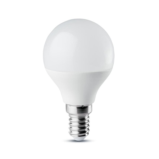 [P005838] Bec led Evo3.0 sferic G45 6W E14 5000k, lumină alb neutră