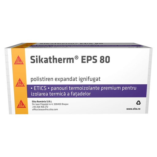 [P007309] Polistiren expandat Sika 3 cm, EPS 80