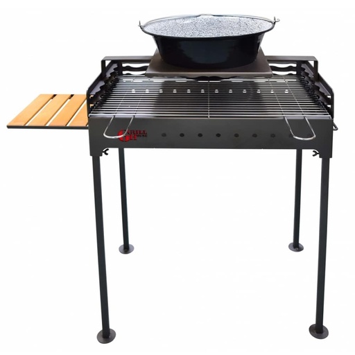 [P003111] Gratar gradina din otel, FM Grill economic, 67 x 40 CM