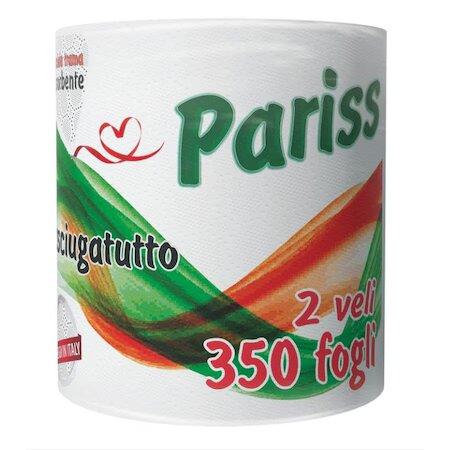 [P005807] Prosoape de hârtie Pariss monorolă, 350 foi, 2 straturi