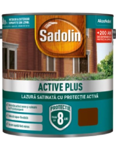 [P000963] Lazura lucioasa, SADOLIN ACTIVE SB, palisandru 0,75 L